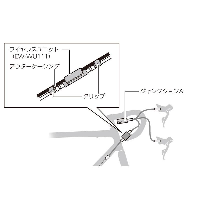 (春トクSALE)シマノ(SHIMANO) Di2 EW-WU111 ワイヤレスユニット  Bluetooth対応・EW-SD50ケーブルが別途1本必要です