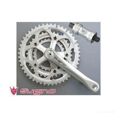 SUGINO (春得セール)スギノ ALPINA2 TRIPLE 46/36/26T(3x10s SUGINO (春得セール)スギノ ALPINA2 TRIPLE 46/36/26T(3x10s