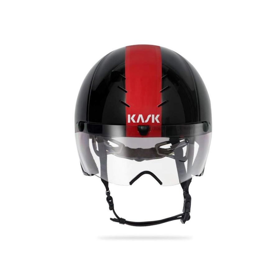 特セール)カスク(KASK) MISTRAL ＜ブラック/レッド＞ TTヘルメット