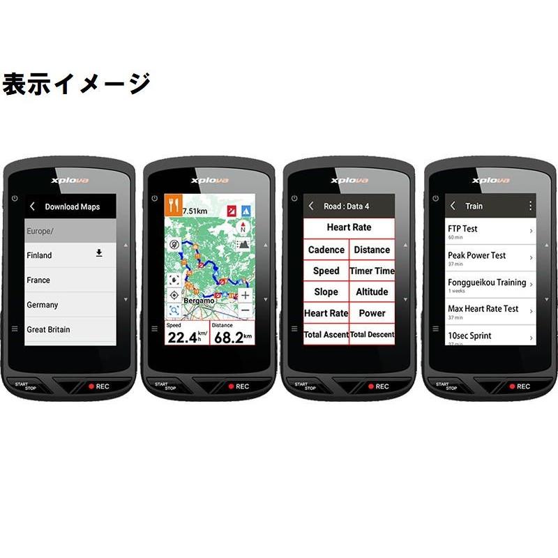 特セール)エクスプローバ X5 EVO カメラ付GPSサイクルコンピューター 