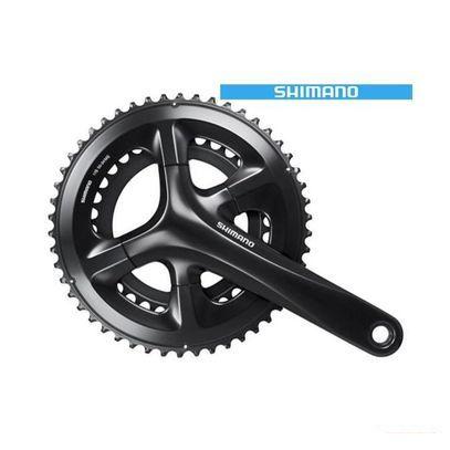 美品 - SHIMANO クランクセット 黒 RS510 50-34T シマノ（SHIMANO） (特セール)シマノ FC-RS510 クランクセット 50/34T