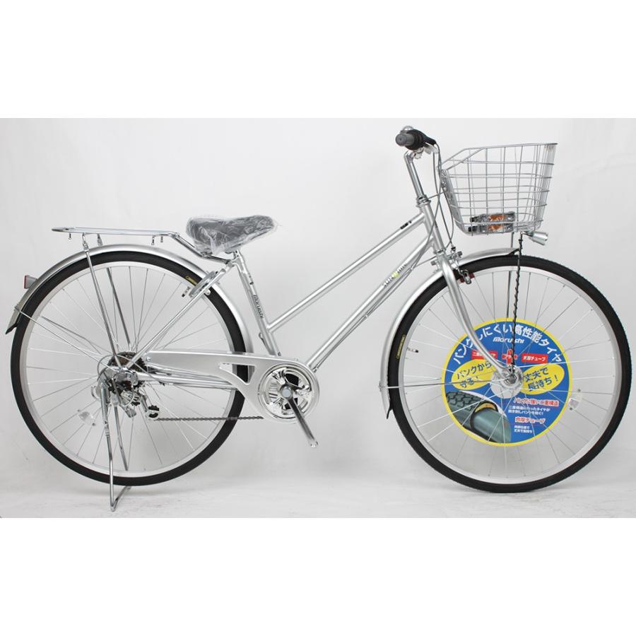 安いそれに目立つ 店舗受取送料割引 丸石サイクル Maruishi サンライム シティ 27型 6段 Fsp276slj ファミリーサイクル 特売 Agwauk Com