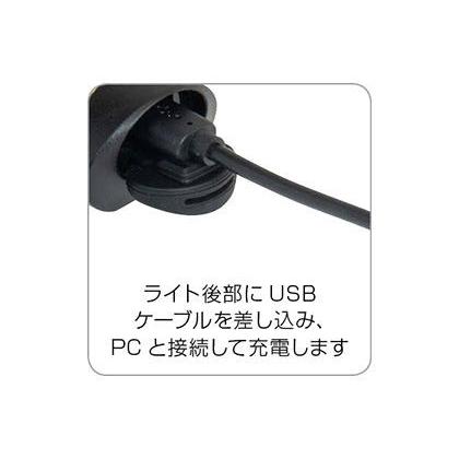 (春トクSALE)ギザプロダクツ(GIZA PRODUCTS) CG-127P ホワイトLED USB充電式フロントライト｜cycle-yoshida｜04