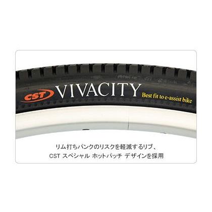 (春トクSALE)(送料無料対象外)GPギザプロダクツ(GIZA PRODUCTS) VIVACITY(ビバシティ)電動アシスト用タイヤ26x1-3/8(CST製)｜cycle-yoshida｜03