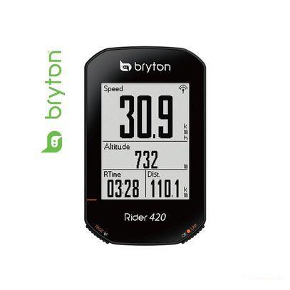 (春トクSALE)ブライトン(BRYTON) RIDER 420E (ライダー420E) GPSサイクルコンピューター(単体：センサー類別売)｜cycle-yoshida