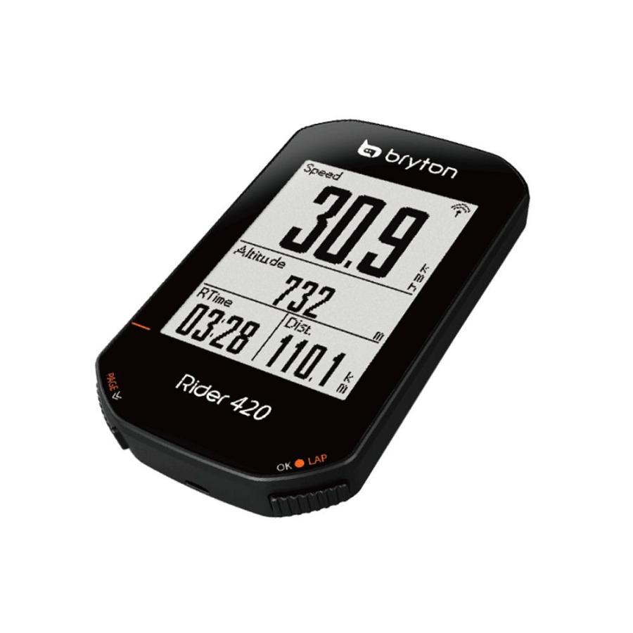 (春トクSALE)ブライトン(BRYTON) RIDER 420E (ライダー420E) GPSサイクルコンピューター(単体：センサー類別売)｜cycle-yoshida｜04