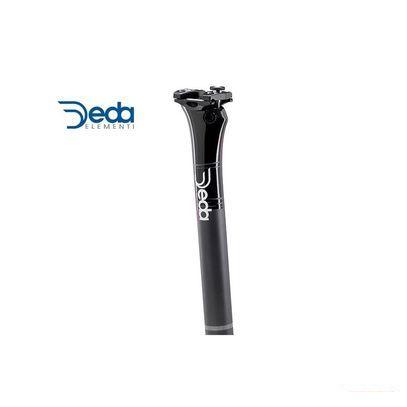 (夏トクSALE)デダ（DEDA）　20’スーパーレジェロ ブラック カーボンシートポスト（セットバック0mm）