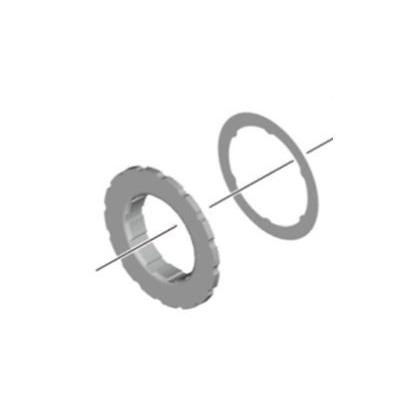 ネコポス対象商品)シマノ（SHIMANO） Eスルーハブ用ロックリング