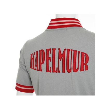 特セール)カペルミュール(KAPELMUUR) 半袖レトロジャージ 杢グレー
