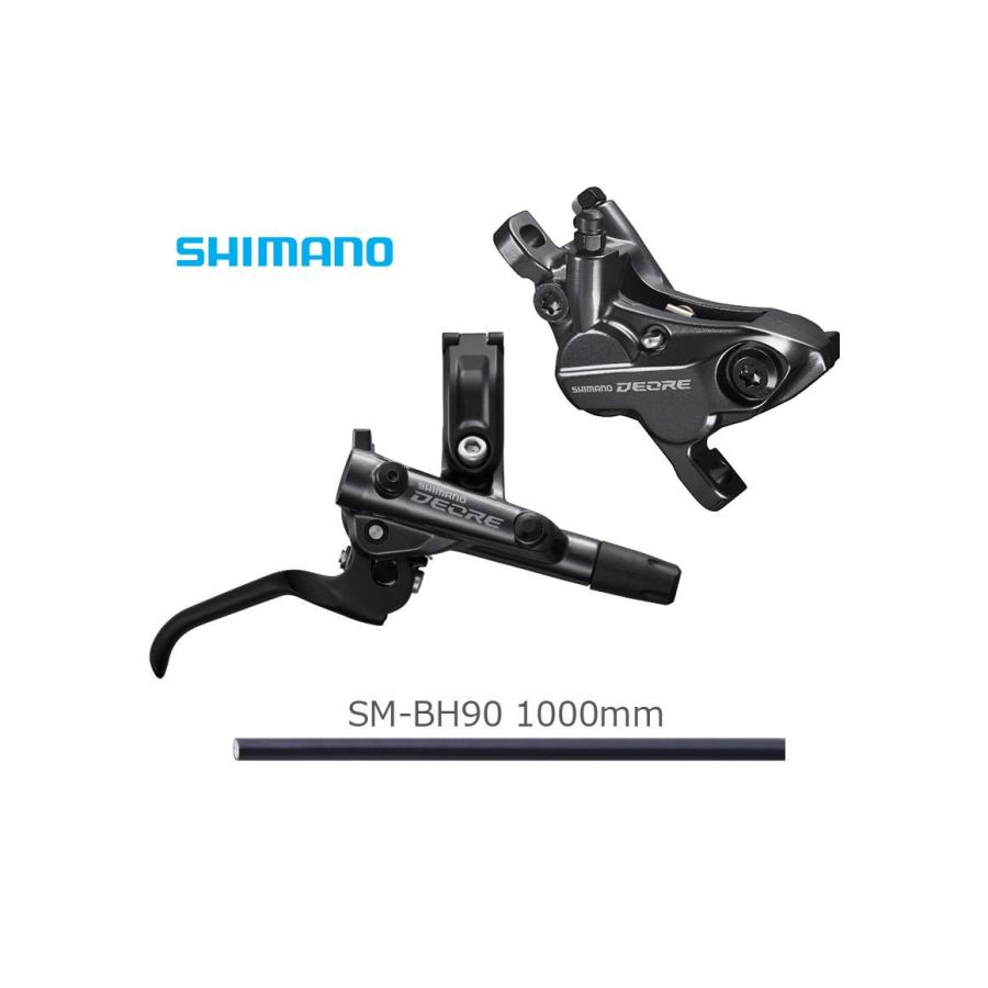 特セール)シマノ(SHIMANO) DEORE BL-M6100右レバー/BR-M6120 DISC
