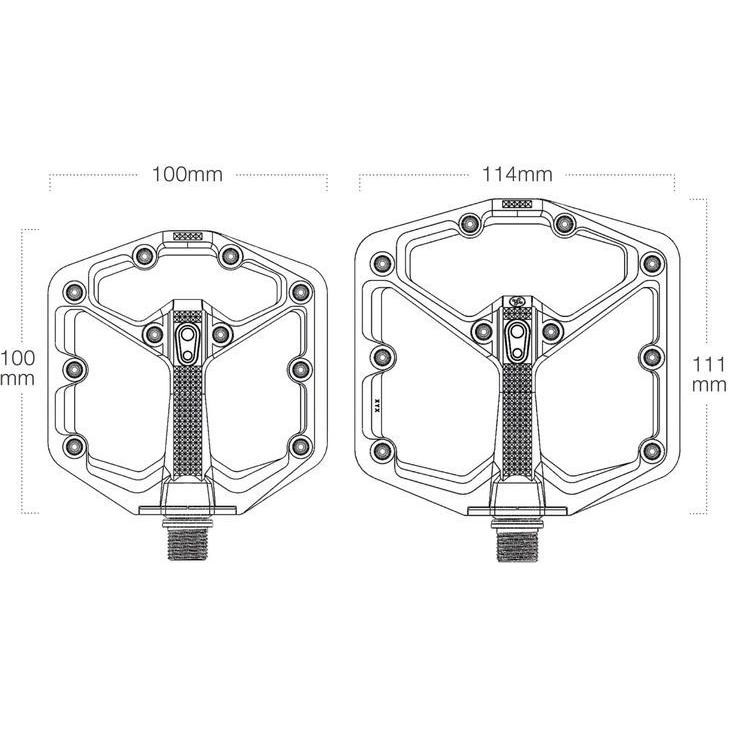 特セール) STAMP7（スタンプ7）＜エレクトリックブルー＞ぺダル