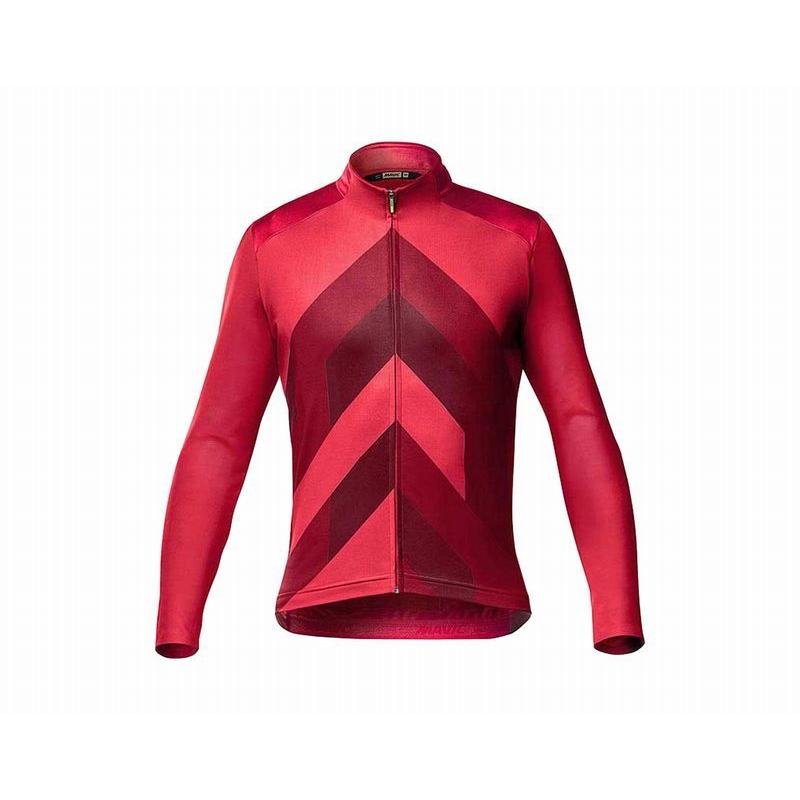 (特セール)マヴィック(MAVIC) コスミック ロングスリーブ グラフィック ジャージ ＜オートレッド＞特価品（現品限り）の画像
