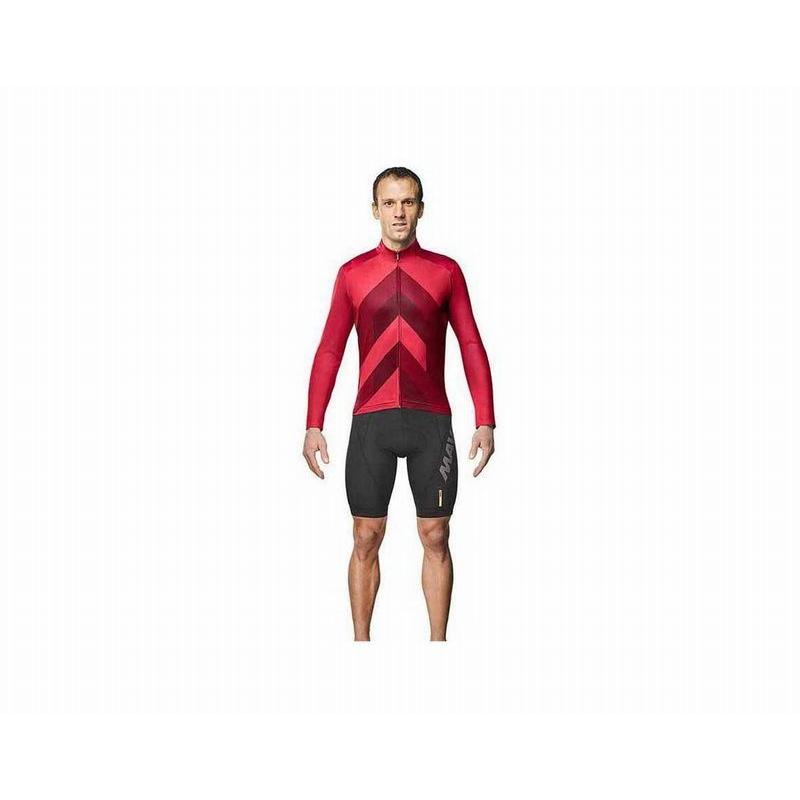 (特セール)マヴィック(MAVIC) コスミック ロングスリーブ グラフィック ジャージ ＜オートレッド＞特価品（現品限り）の画像