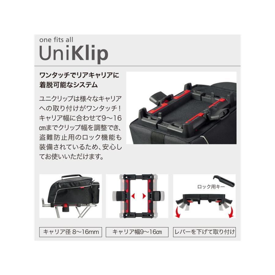 (8800円以上条件付き送料無料)リクセンカウル（RIXEN＆KAUL）　ラックパックライト (UniKlip ユニクリップ) FA802(グレー) トランクバッグ(4月頃）｜cycle-yoshida｜10