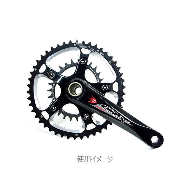 チェーンホイール　ランドナー用　スギノ Amazon | SUGINO(スギノ) チェーンホイールセット EXP110-601D W
