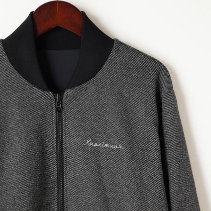 KAPELMUUR（カペルミュール）リバーシブルブルゾン サイクリングジャケット 特セール)カペルミュール(KAPELMUUR) リバーシブルブルゾン ブラック