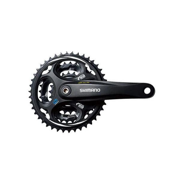 特セール)シマノ（SHIMANO） ALTUS FC-M311 ブラック クランクセット