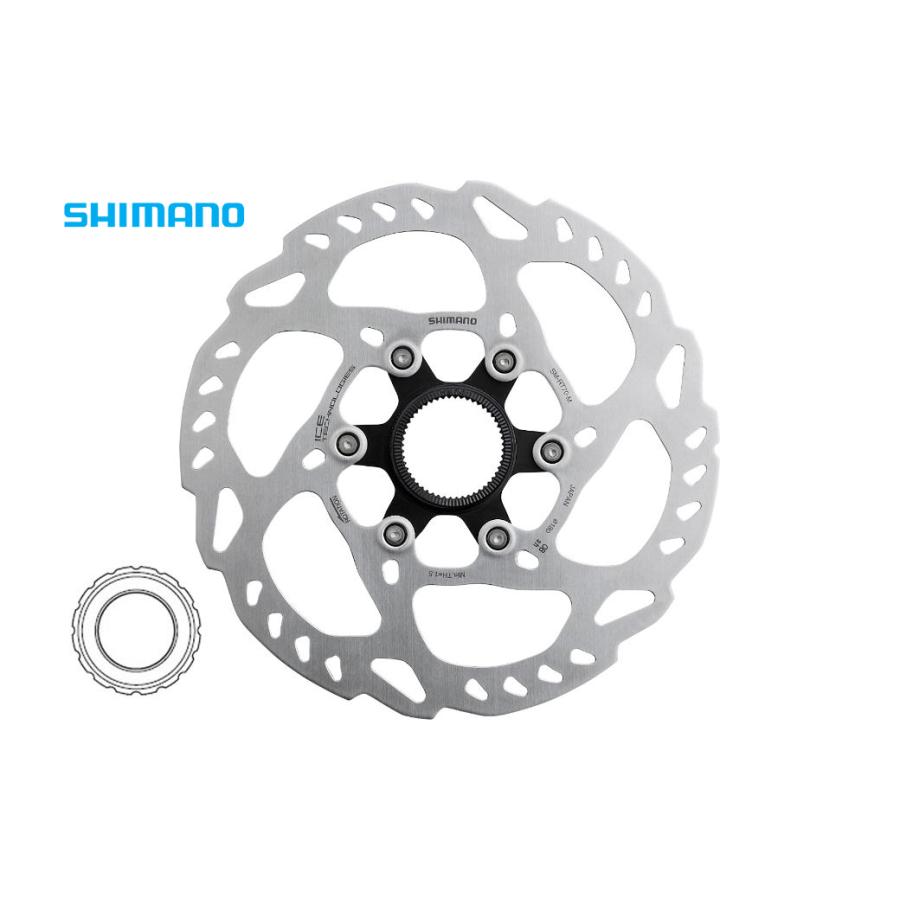 (春トクSALE)シマノ（SHIMANO）　SM-RT70 180mm センターロックDISCローター 外セレーションロックリング付｜cycle-yoshida