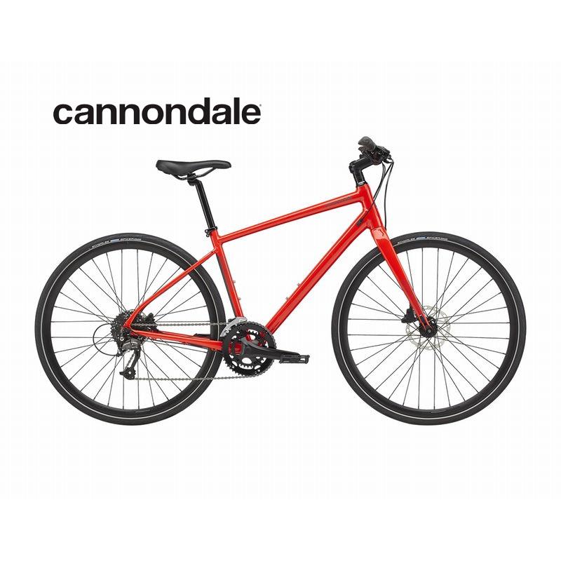 (配送不可：店頭受取のみ)キャノンデール(CANNONDALE) QUICK 3(2x9s)RALLY RED クロスバイク700C｜cycle-yoshida