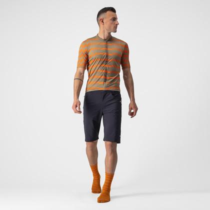 (特セール)カステリ(CASTELLI) UNLTD STERRATO JERSEY 22007 353 OLIVE GREEN/ORANGE RUST （現品限り） 特価品の画像