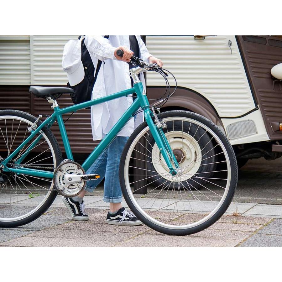 CYCLES クロスバイク C101 中古 グリーン 送料無料】【代引不可】イーエムサイクルズ C101！ グリーン