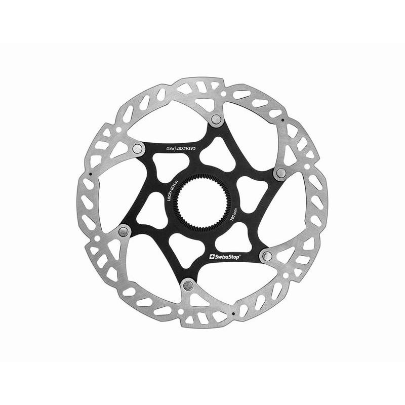 SwissStop CATALYST PRO 180mm ディスクローター2枚組 特セール)SWISS STOP（スイスストップ） CATALYST PRO 180mm センター