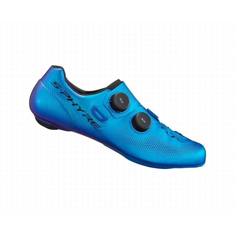 特セール)シマノ（SHIMANO） RC9（SH-RC903）ブルー SPD-SL ロード