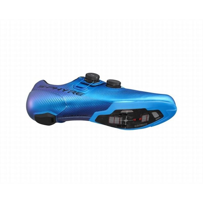 特セール)シマノ（SHIMANO） RC9（SH-RC903）ブルー SPD-SL ロード