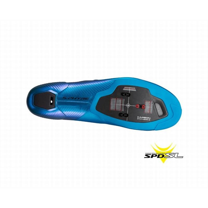 特セール)シマノ（SHIMANO） RC9（SH-RC903）ブルー SPD-SL ロード