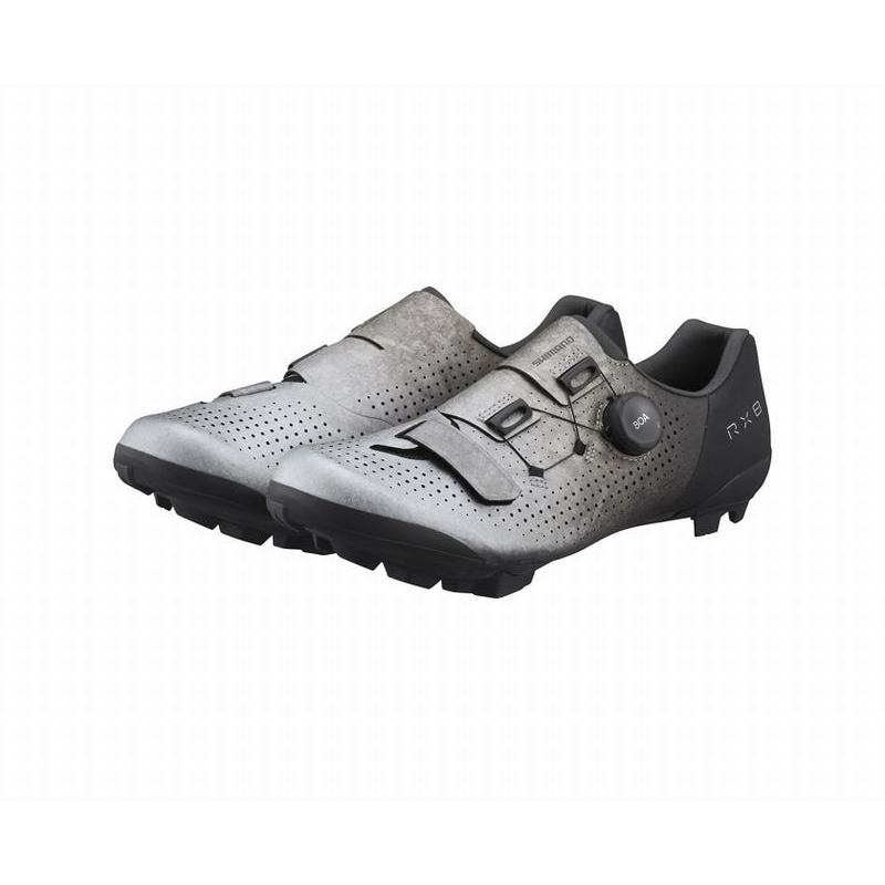 特セール)シマノ（SHIMANO） RX8（SH-RX801）シルバー SPD グラベル