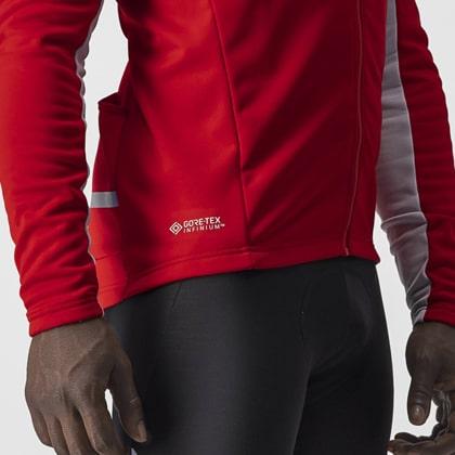 (特セール)カステリ(CASTELLI)　MORTIROLO 6S JACKET 4522509 ＜023 RED/SILVER GRAY-SILVER REFLEX＞（現品限り） 特価品_5