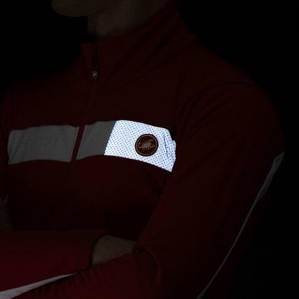 (特セール)カステリ(CASTELLI)　MORTIROLO 6S JACKET 4522509 ＜023 RED/SILVER GRAY-SILVER REFLEX＞（現品限り） 特価品_8