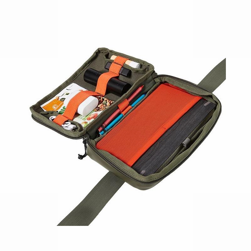 (8800円以上条件付き送料無料)ファウデ(VAUDE)　MINEO TECH POUCH　khaki　ウエストバッグ