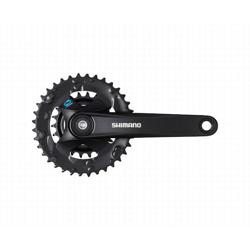Shimano Pédalier acera 44/32/22 dents 170 mm noir fc-m391, av.protège