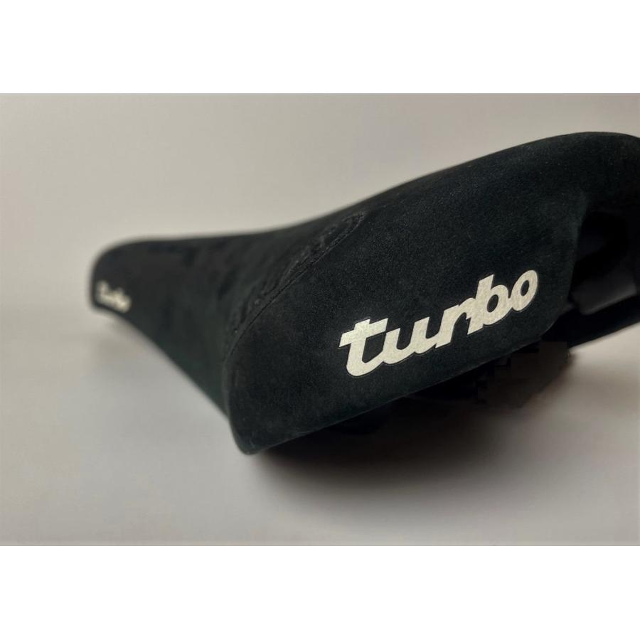 (春トクSALE)セライタリア(SELLE ITALIA)　TURBO 1980 embroidery　ブラック　サドル（日直商会別注）