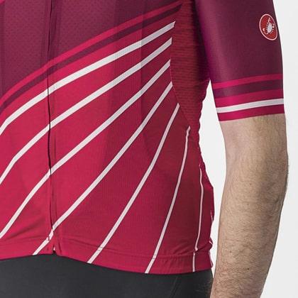 (特セール)カステリ(CASTELLI) SPEED STRADA JERSEY 23014 421 BORDEAUX/PERSIAN RED （現品限り） 特価品の画像