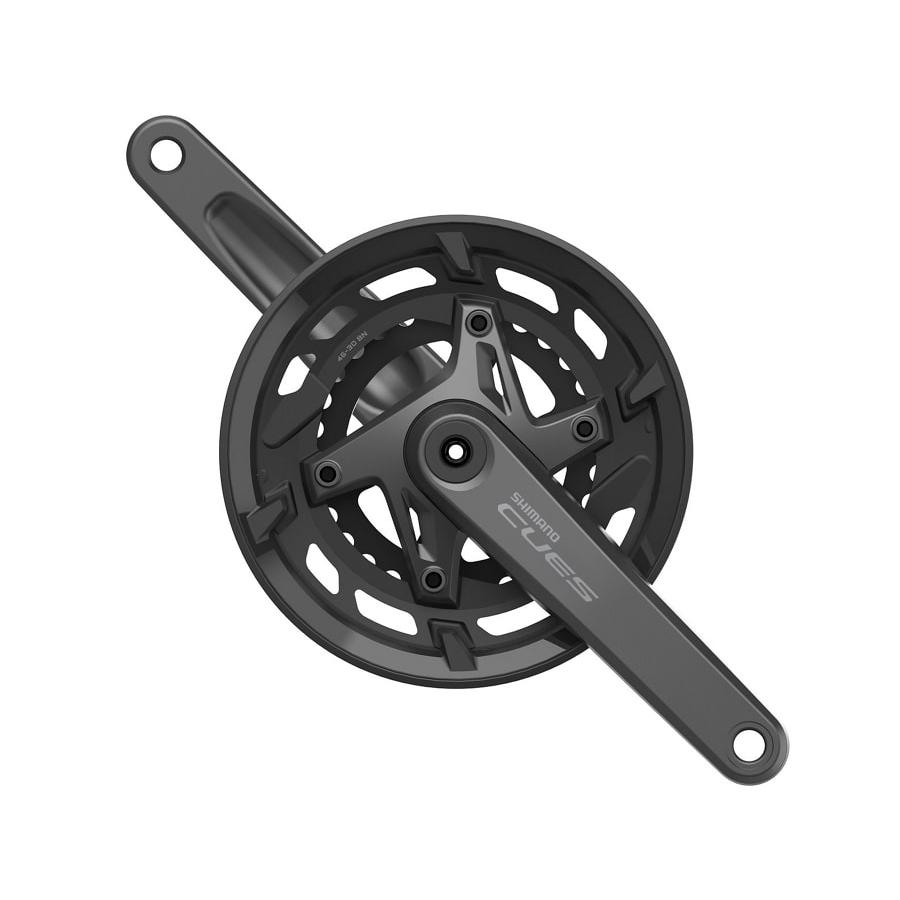 特セール)シマノ(SHIMANO) CUES FC-U6000-2 クランクセット 46/30T