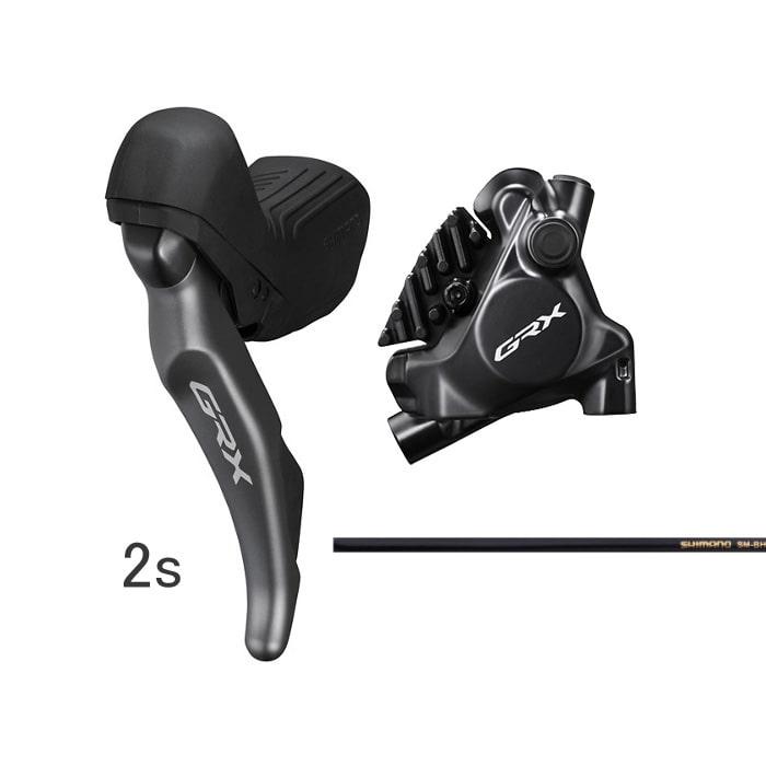 特セール)シマノ(SHIMANO) GRX Jキット ST-RX820-L 左レバー/BR-RX820 