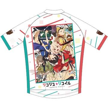 サイクルウェア リコリス・リコイル サイクルジャージ 喫茶リコリコ XL