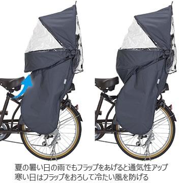 特セール)オージーケー（OGK技研） RCR-012 ルーフキッズC リヤ