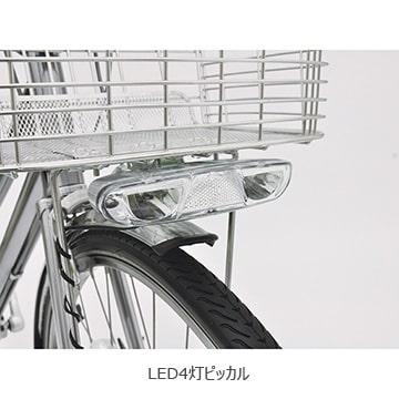 (店舗受取送料割引)丸石サイクル（MARUISHI） ケープ シティ 26” CASP263K ファミリーサイクルの画像