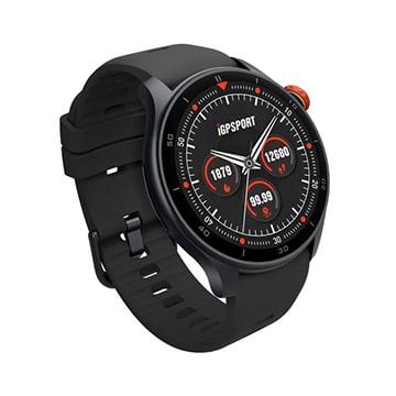 特セール)iGPSPORT（iGPスポーツ） LW10 ブラック スマートウォッチ