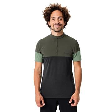 (特セール)VAUDE (ファウデ) Men's Altissimo Shirt II Kahki 半袖ジャージの画像