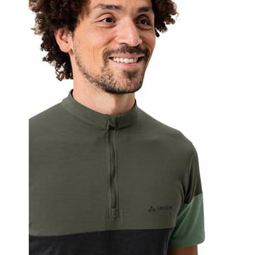 (特セール)VAUDE (ファウデ) Men's Altissimo Shirt II Kahki 半袖ジャージの画像