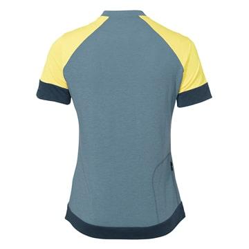 (特セール)VAUDE (ファウデ) Women's Altissimo Q-Zip Shirt Nordic Blue 半袖ジャージの画像