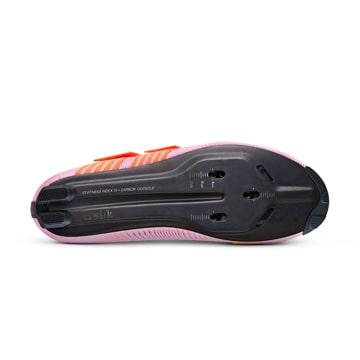 （春トクSALE）Fizik(フィジーク)　VENTO POWERSTRAP AEROWEAVE　Coral / Orange　ロードシューズ｜cycle-yoshida｜03