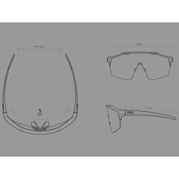 特セール)KASK(カスク) ALIBI STRADE BIANCHE BLK 2024 サングラス