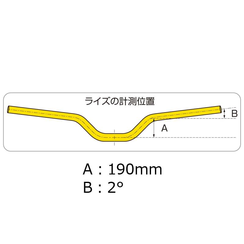 タイオガ 自転車用品 MX コンプ 7.5-10.2 BMX ハンドルバー  710mm 特セール)TIOGA（タイオガ） MX コンプ 7.5-10.2 BMXハンドルバー