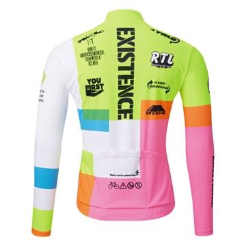 (特セール)パールイズミ（PEARL IZUMI） プリント ジャージ（レースフィット） N3455-BL 13 ネオン (25FW)の画像