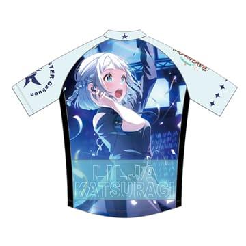 (特セール)GSR サイクルジャージ 学園アイドルマスター 葛城 リーリヤ ※完全受注生産 ※代引・後払い不可の画像